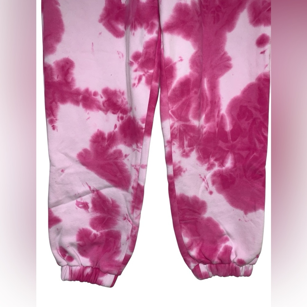 Cmfrt Pink Tie-Dye Joggers Size L - Picture 5 of 11